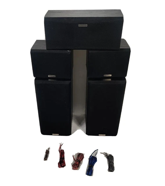 KENWOOD KS401HT FRONT Rear Center Surround Speakers Set of 5 EUR 104