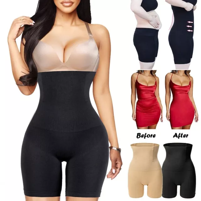 Women Shapewear High Waisted Tummy Control Pants Body Shaper Slimming Underwear