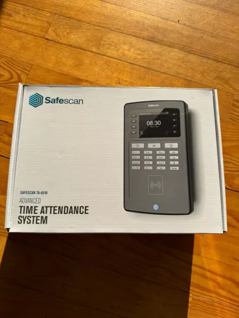 Safescan TA 8010 Zeiterfassungssystem RFID - Netzwerk NEU OVP