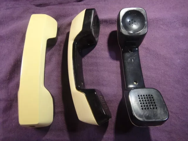 3 - Used Mitel Handsets from the Bi-Color SX-50 Tilt Console Era.