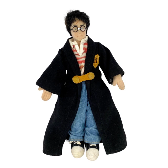 HARRY POTTER HOGWARTS Wizard Posable Plush Stuffed Toy 11" Doll & Robe