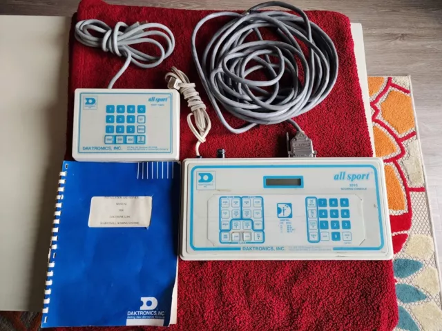 Daktronics All Sport 2610 Basketball Scoreboard Controller System & Shot Timer Daktronics All Sport 2610 Basketball Scoreboard Controller System & Shot Timer