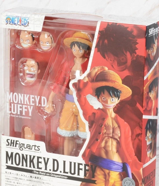 Tamashii Nations Figurine S.H. Figuarts Monkey D. Luffy – 7,5 Cm – Articulée Et Détailée – Collection One Piece
