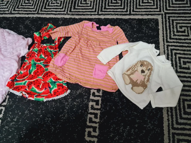 #A89💜 Huge Bundle Of Baby Girl Clothes 0-3-6months NEXT GEORGE TED.B ELLE FRED& 16