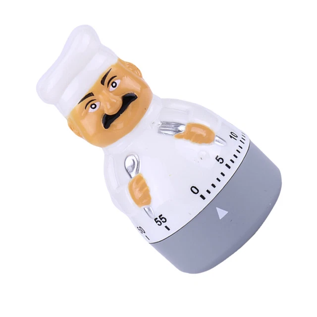 Kürbis-Küchentimer – Mechanisch, 60 Minuten, Lustiges Design Für Kochen, Backen & Zeitmanagement