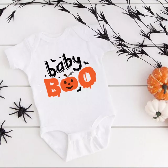 Halloween Baby Boo Babyweste | Baby wachsen | Neugeboren | Halloween Spaß