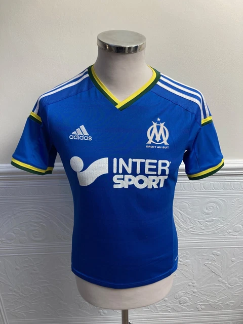Maillot Third OM 2015-2016 – N°10 LASS (Adidas, Taille L, Homme, état Moyen)