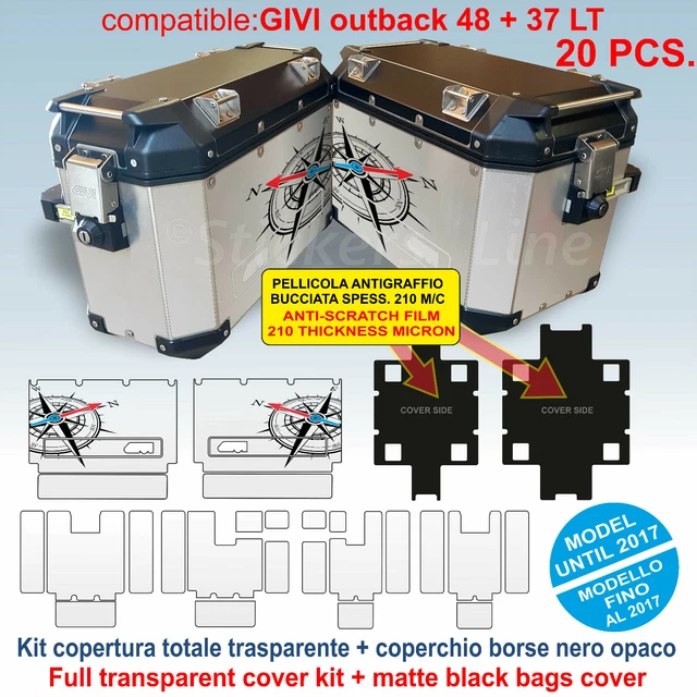 Kit autocollant personnalisable à pointe avant - BMW R1200GS