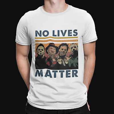 NO LIVES MATTER T-Shirt - Horror Movie Film TV Funny Cool Retro XMAS Gift