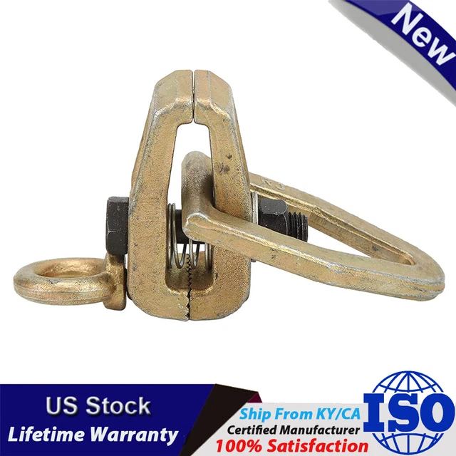 3 Ton 2 Way Self-Tightening Mini Pull Clamp Body Repair Dent Puller Frame Back