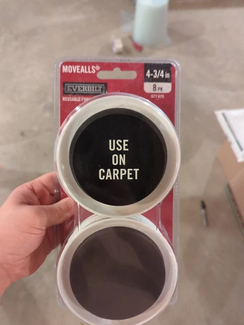 Everbilt Reusable Furniture Movers (8pk) 1004078738 (83069N18)