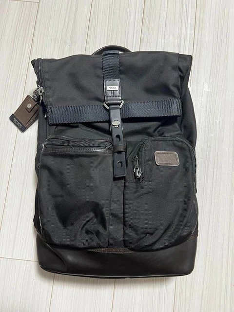 TUMI Luke RollL Top Backpack Hickory Ballistic nylon 222388 HK2 ALPHA BRAVO