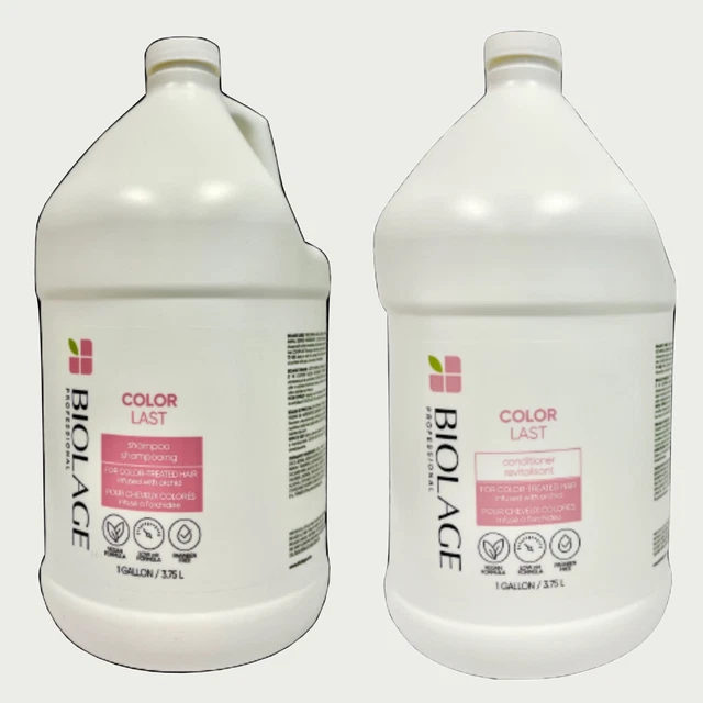 MATRIX BIOLAGE COLOR Last Care Shampoo Conditioner Gallon Duo 128 oz
