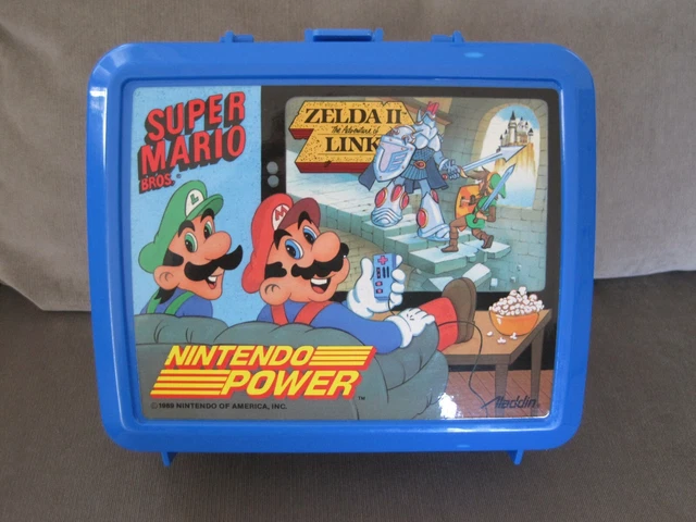 Sac à Lunch Super Mario Bros Wii - Rouge, Avec Mario Et Yoshi - Neuf Avec étiquettes
