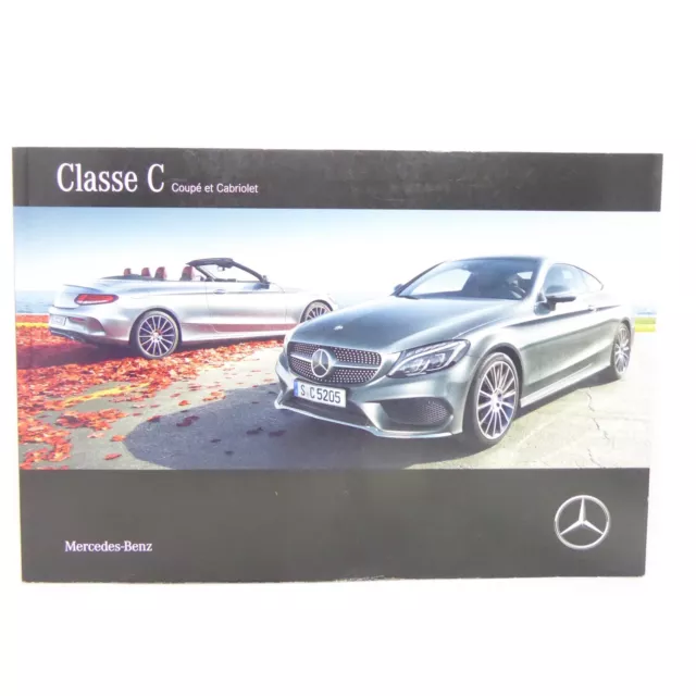 Brochure / Booklet Catalogue - Mercedes Benz - Classe C Coupe Cabriolet - French