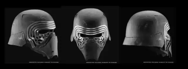 STAR WARS KYLO REN Fiberglass HELMET ANOVOS Force Awakens Stormtrooper Replica