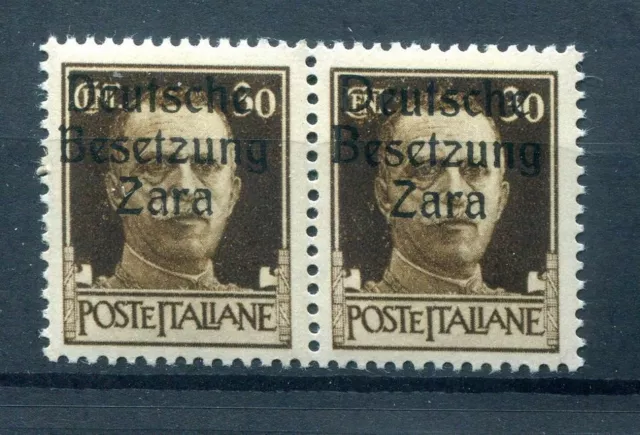 Zara 6I+II TYPENPAAR ** MNH POSTFRISCH 30++EUR (77584