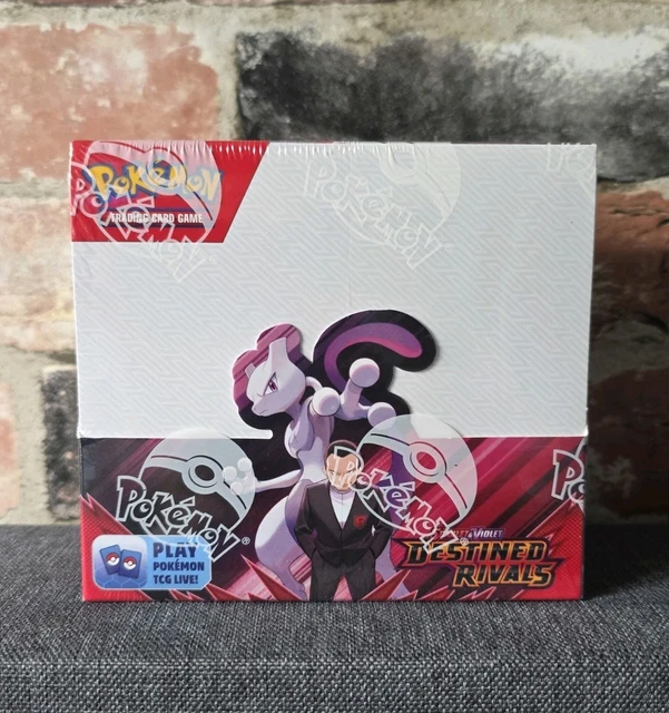 Destined Rivals Display POKEMON SCARLET & Violet-Destined Rivals Booster Display Box (36 Packs ...