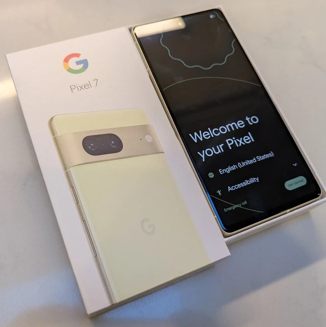 GOOGLE PIXEL 7 - 128 GB - Lemongrass (Unlocked) Great Condition w