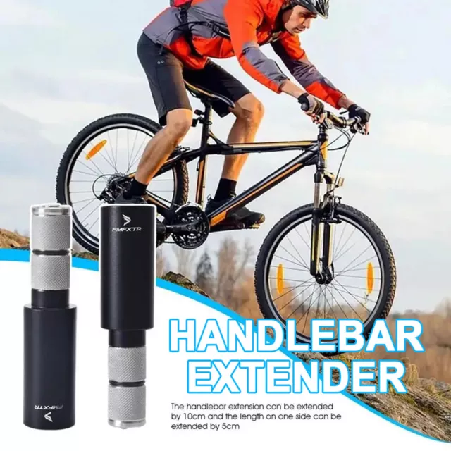 MTB Bike Handlebar Bar End Extension Plug Aluminum Alloy Handlebar Extension Rod
