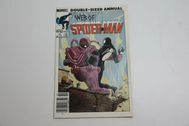 Marvel Comics Web of Spiderman (1985) #1 Double Sized Annual