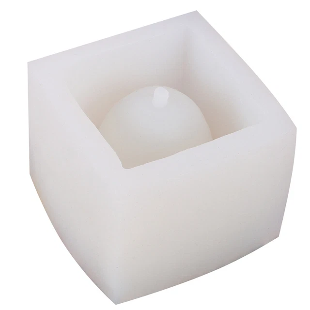 DIY Kristall Epoxy Schmuck Blumentopfform Quadratische Silikonform Pflanzenhalte