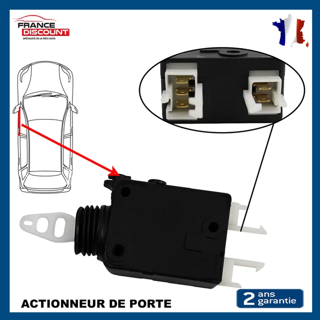 Moteur De Serrure Centralisation Porte Avant Gauche Pour Peugeot 206 - Pièce D'Occasion