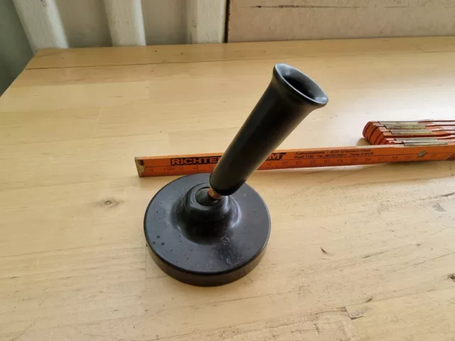 Sehr Alte Deco HELIT Pen Stand Stifthalter Nr. 434 E Bakelit Dunkelbraun