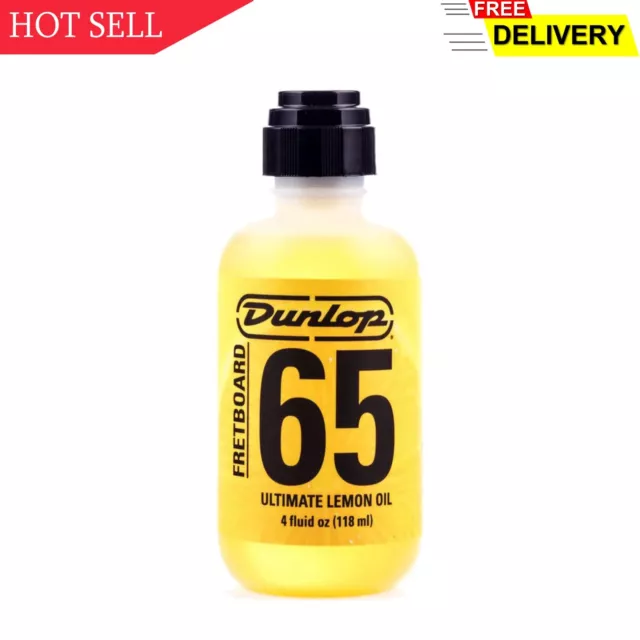 Dunlop 6554 Fretboard 65 Ultimate Lemon Oil 4oz.