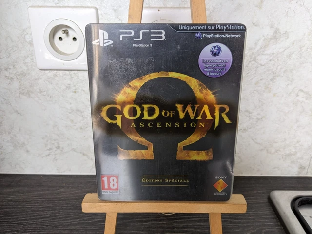 God Of War Ascension – Édition Spéciale Steelbook – PS3, Complet, PEGI 18, Bon état