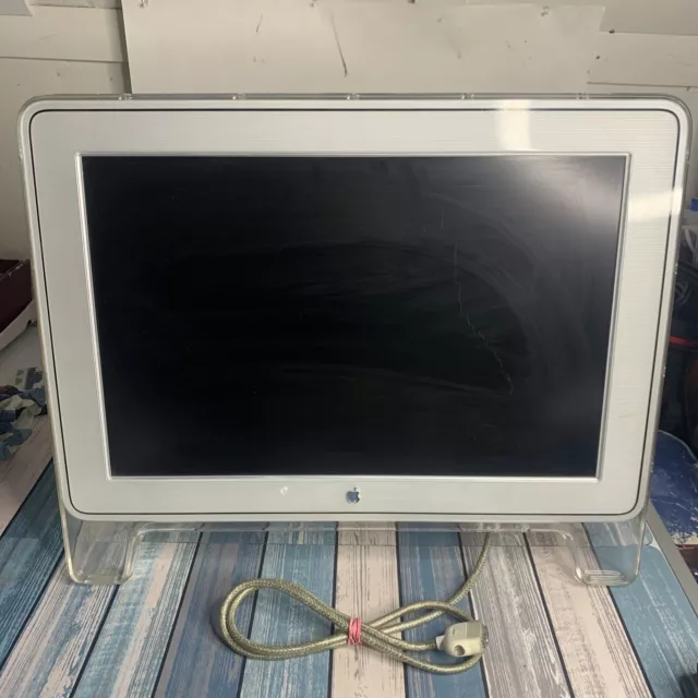 Vintage Apple Cinema Display M8149 22" Widescreen LCD Monitor (NO Power Adapter)