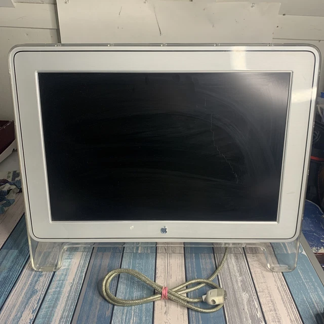 Vintage Apple Cinema Display M8149 22" Widescreen LCD Monitor (NO Power Adapter)