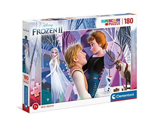 Clementoni Italy Disney La Reine des Neiges 2-180 pièces-Puzzle Enfant-fabriq...