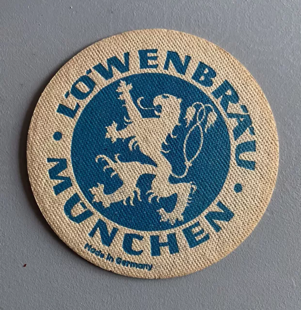 ANCIEN SOUS-BOCK   LOWENBRAU coaster beermat bierdeckel