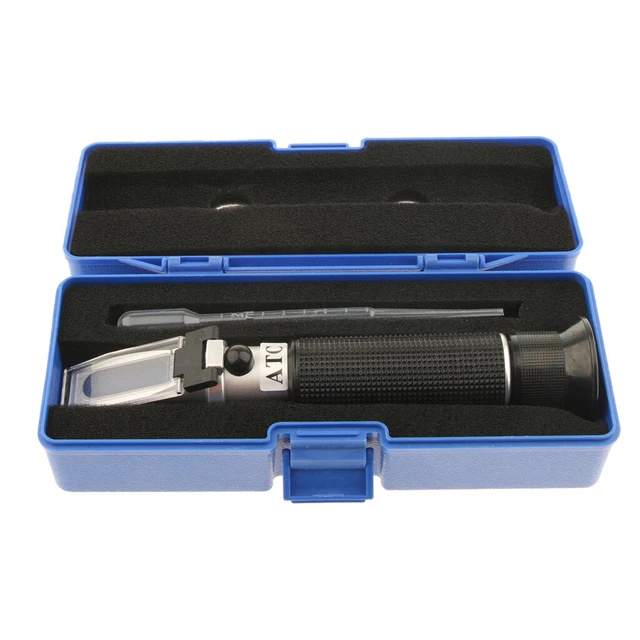 METHANOL REFRACTOMETER HYDROMETER Freezing Point Instrument, For Auto