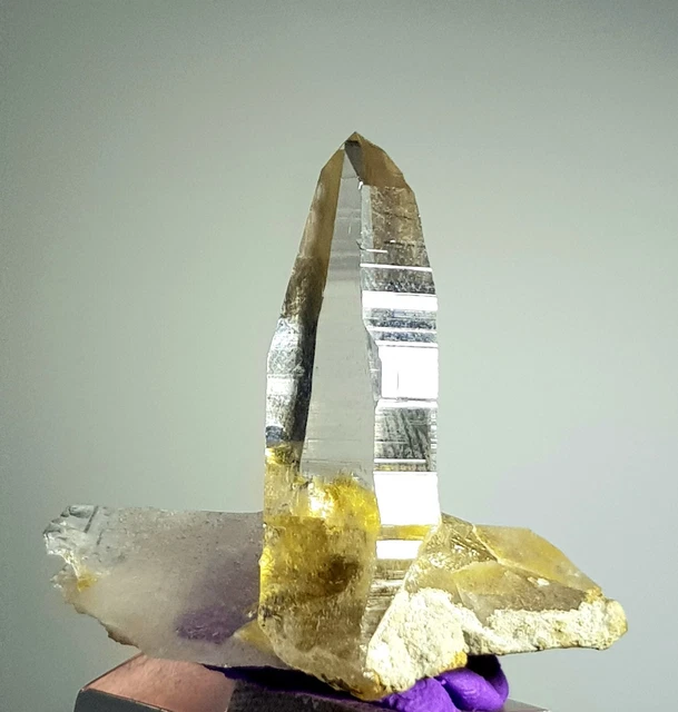 60 Cts Aesthetic clear Crystal Quartz specimen From Hashupi Mine Skardu Pakista