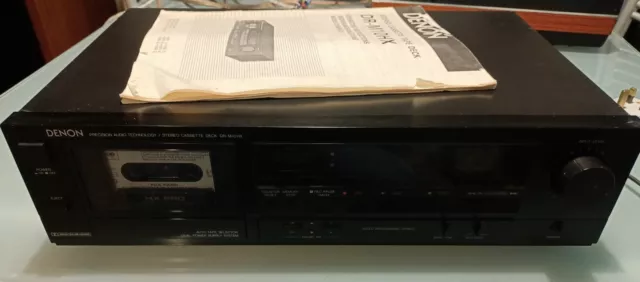 Denon DR-M10HX Stereo Cassette Tape Deck Separate Dolby B-C HX PRO