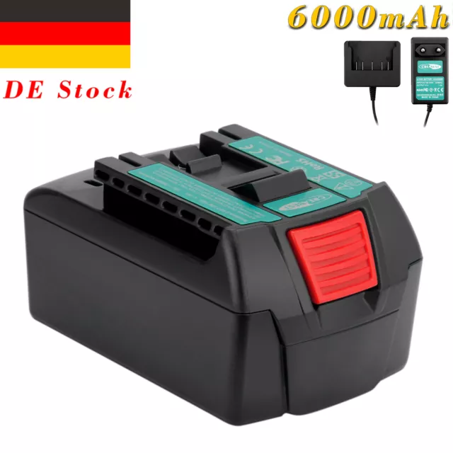 Für Bosch GWS GST GCB GDX GHO GKS GSA 18 V-LI 18V 6000mAh Li-ion Akku/Ladegerät