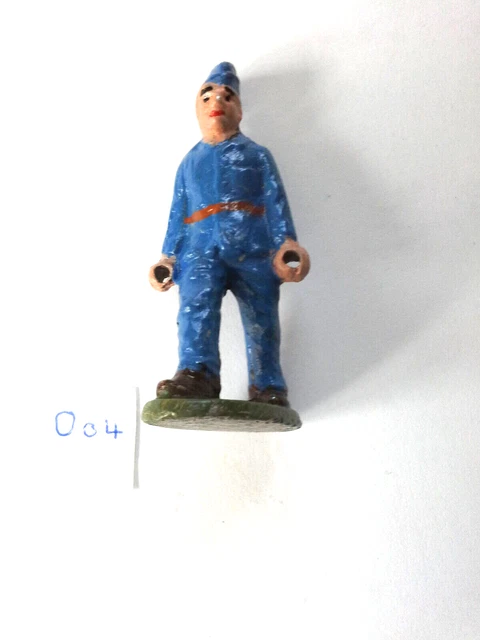 Ancien Soldat En Plomb Ou Alu - époque Seconde Guerre Mondiale, Occasion