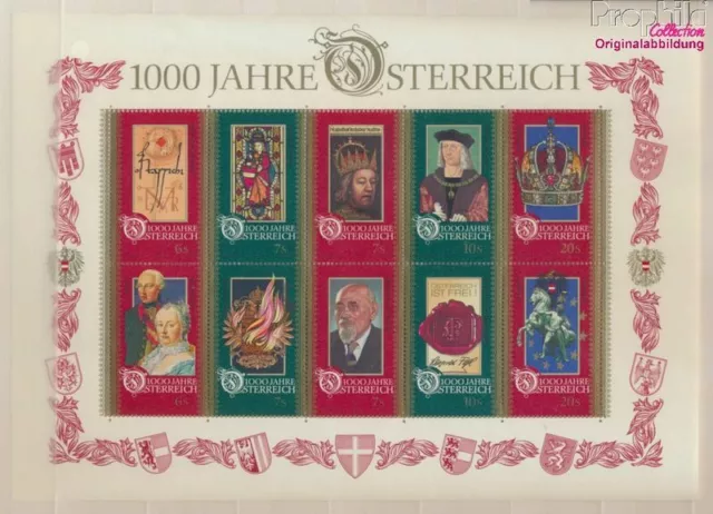 Briefmarken Österreich  Mi 2177-2207 Jahrgang 1996 komplett postfrisch (10115530