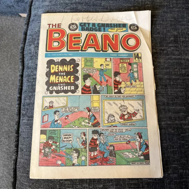 Beano Comic - #2225 - 9 March 1985