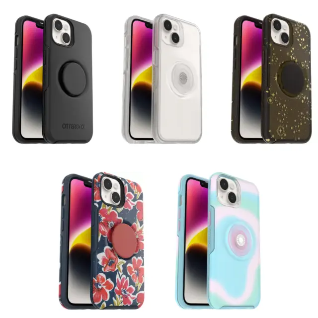 OtterBox + Pop Symmetry Clear Series Case for iPhone 14 & iPhone 13 (Only)