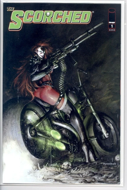The Scorched #1  Puppeteer Lee Variant  Todd McFarlane Image Comics  1st Print
