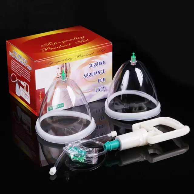 Breast Enlarger Pump Kit Enhancement  Vacuum Enlargement Massager Cups Machine