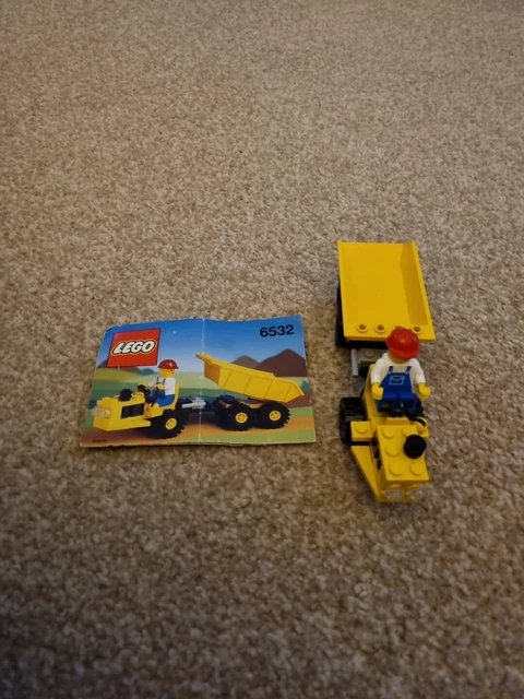 LEGO 6532 CONSTRUCTION Diesel Dumper City Town system vintage with
