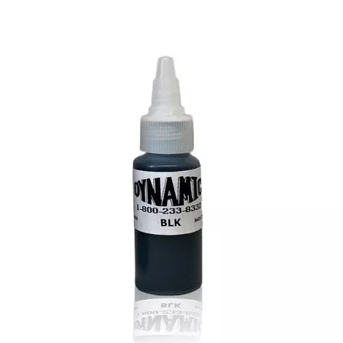 Dynamic Schwarz Tattoo Tinte - 28.4ml - Original Flasche für Futter Und Schatten