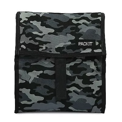 Packit Freezable Lunch Bag - Charcoal Camo Packit Freezable Lunch Bag - Charcoal Camo