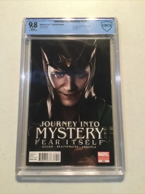 Journey Into Mystery #622 2nd Print 1st Ikol, Loki Disney + CBCS 9.8 New Slab