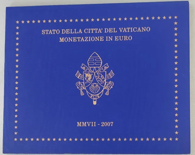 KMS, Vatikan, 2007, stempelglanz,  original im Blister
