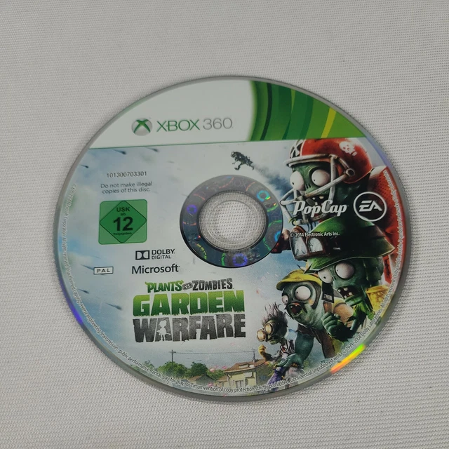 *Disc Only* Plants Vs Zombies Garden Warfare Xbox 360 Action Video Game PAL